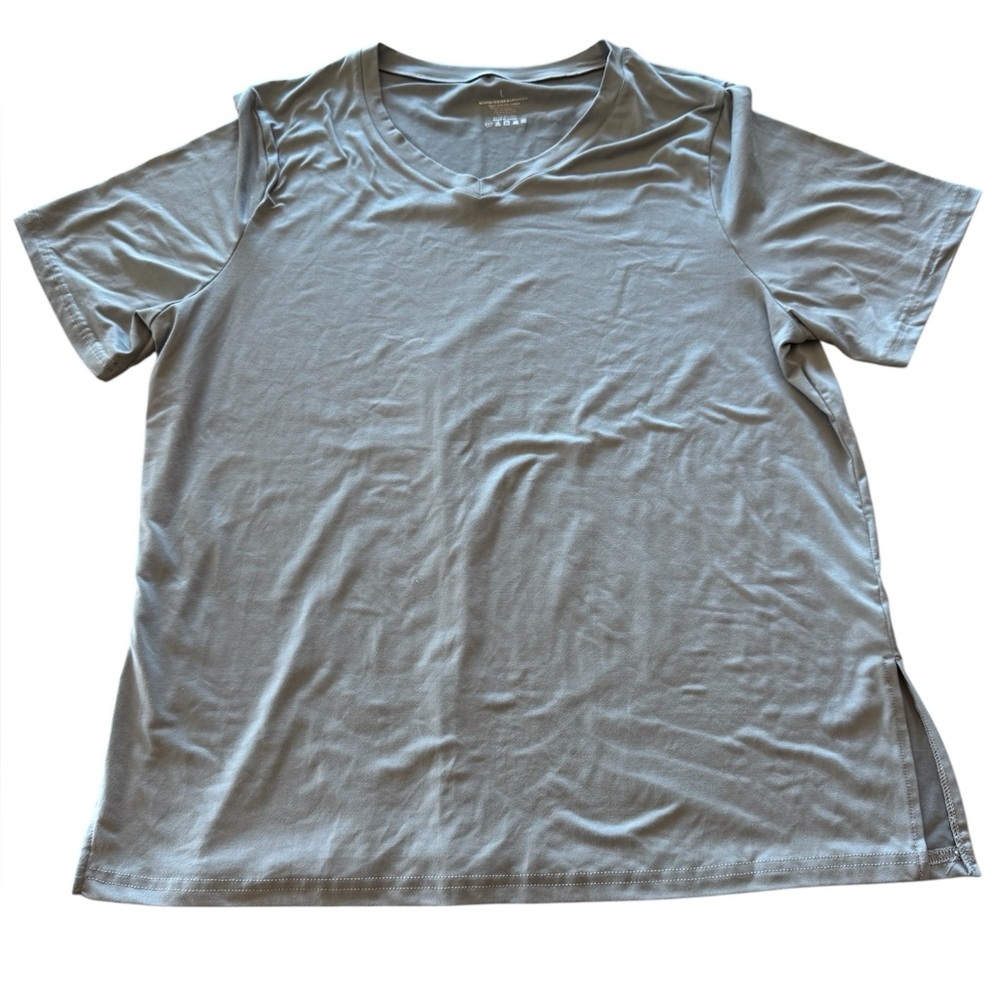 Women’s Gray Short Sleeve T-Shirt L
